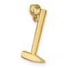 14K 3-D Hammer Charm