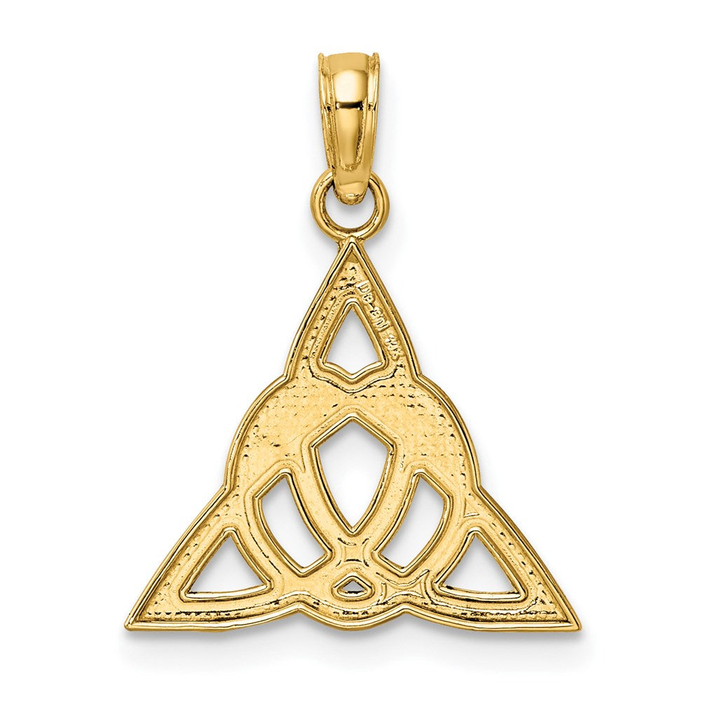 Gold Polished Celtic Knot Pendants