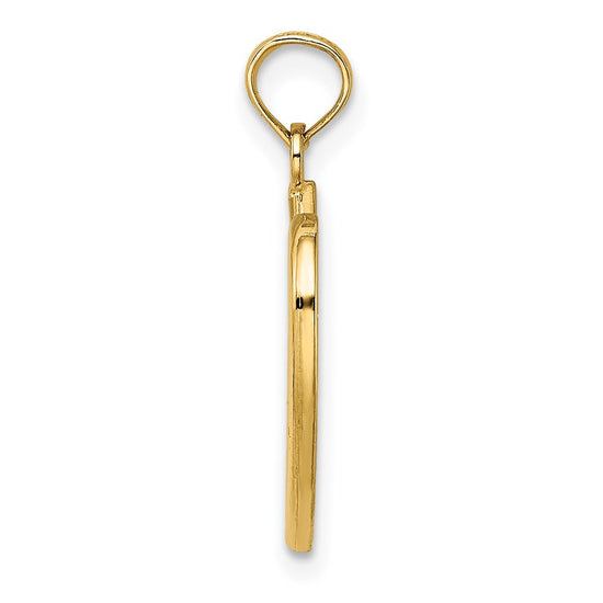 Gold Polished Celtic Knot Pendants