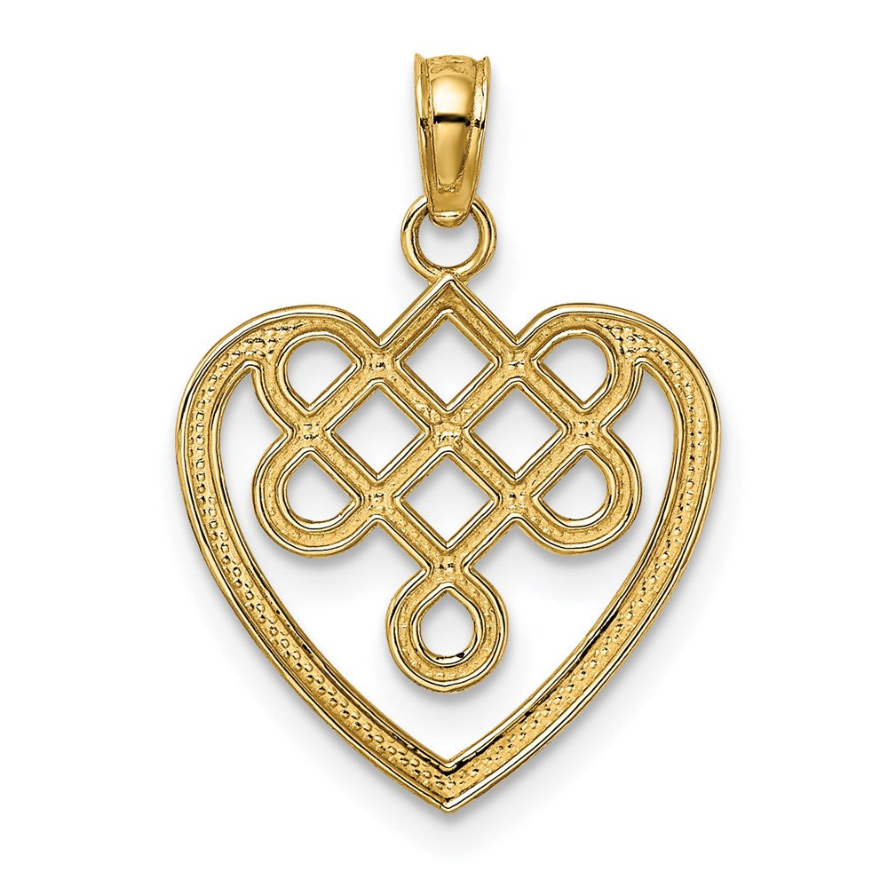 Gold Polished Celtic Knot Pendants