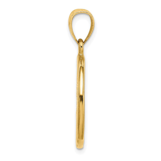 14K Washington D.C. Skyline Circle Charm