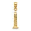 14K 3-D Washington Monument Charm