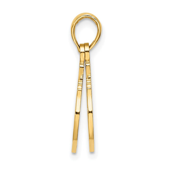 Gold Polished First Responder Pendants