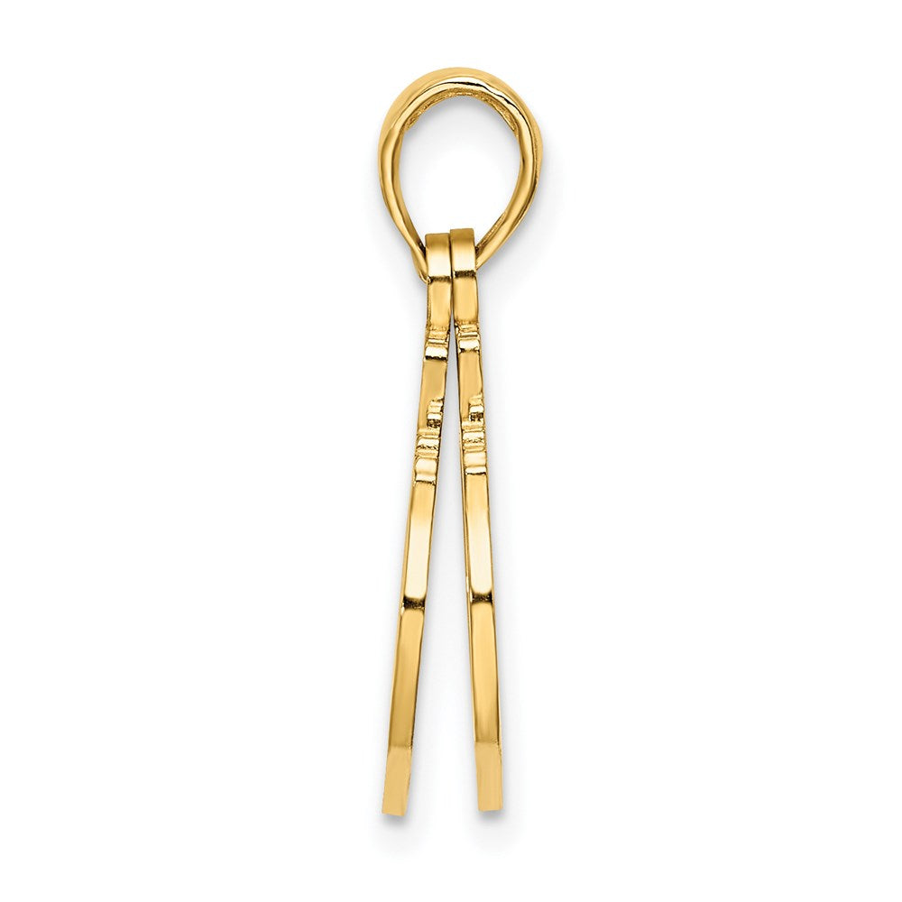 Gold Polished First Responder Pendants