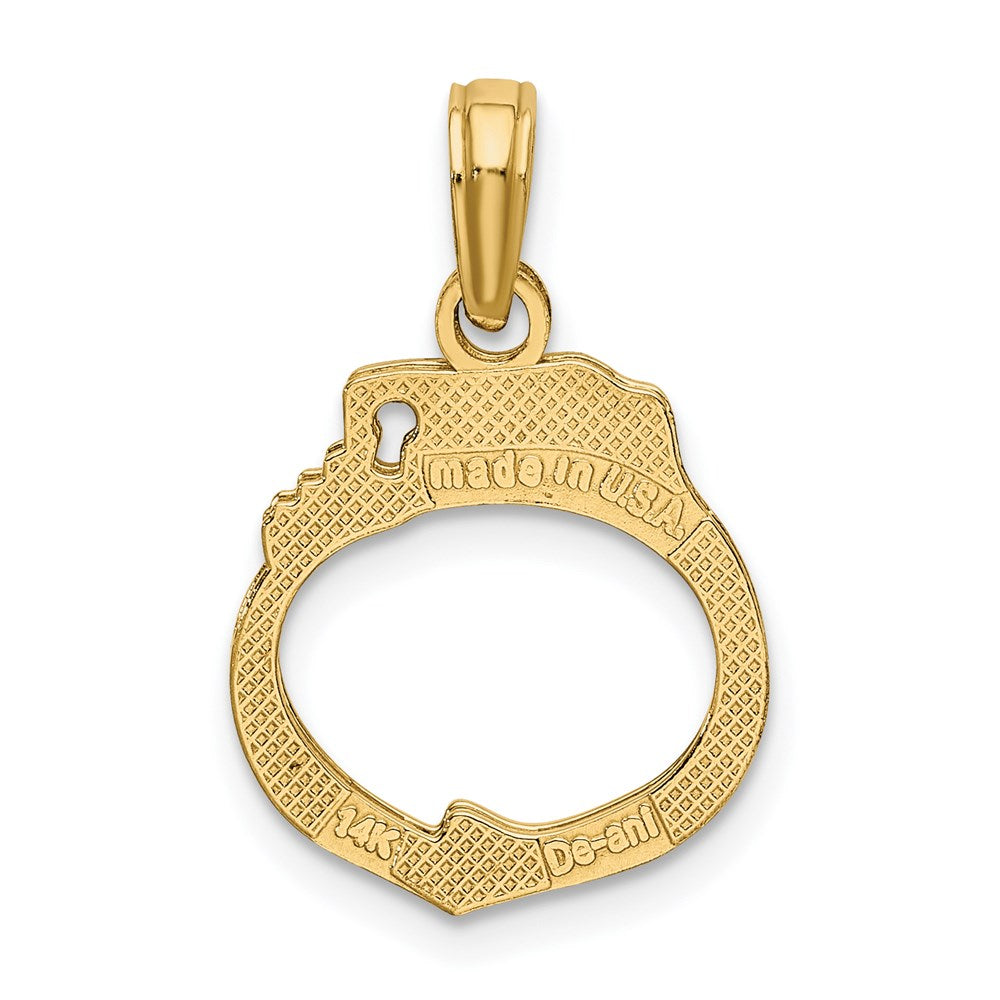 Gold Polished First Responder Pendants