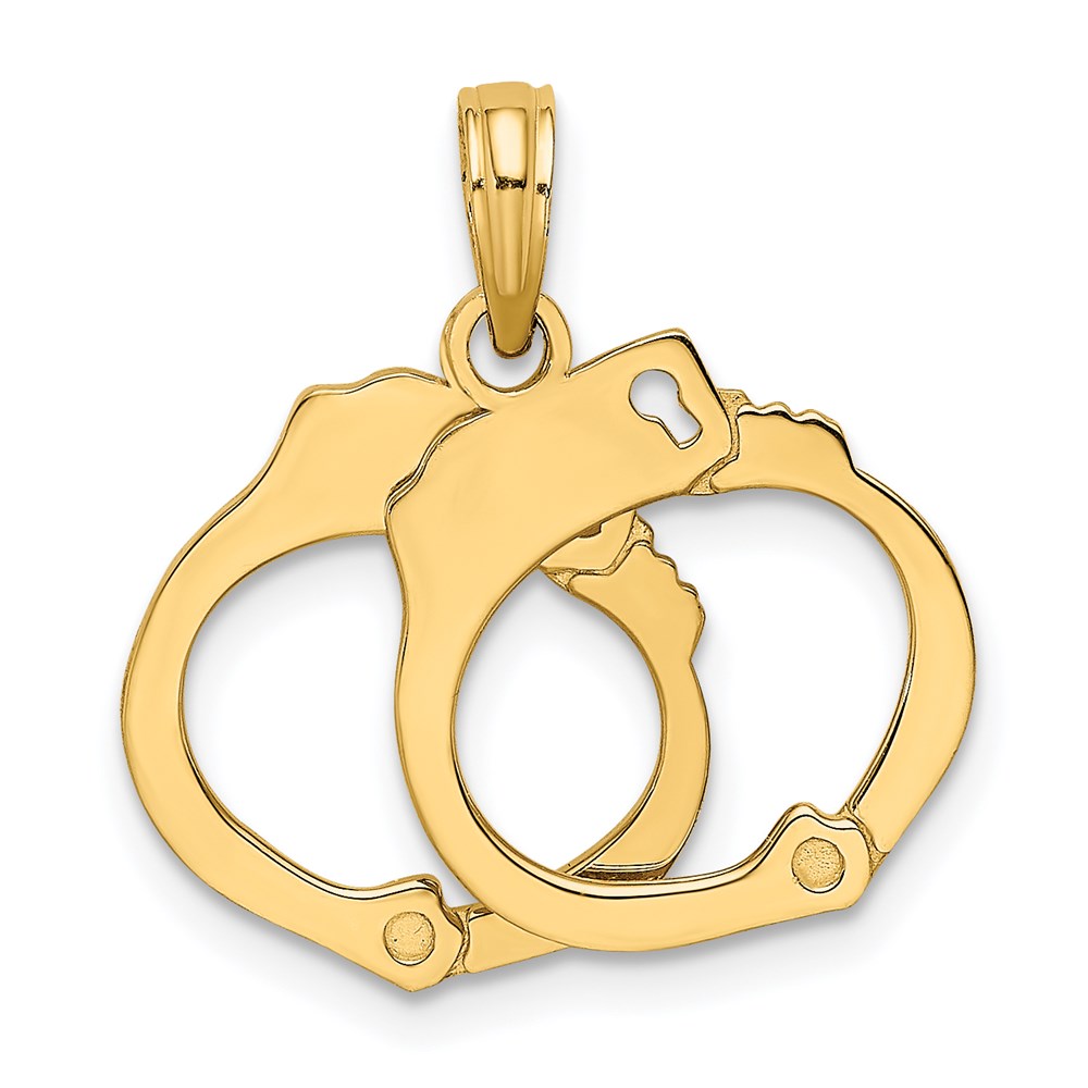 Gold Polished First Responder Pendants