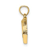14K Cheese Wedge Charm