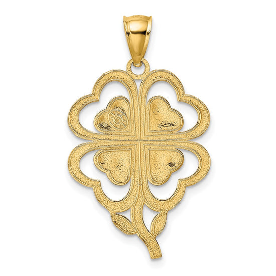 14K 4-Leaf Clover Charm