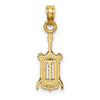 Gold Wine Opener Charm