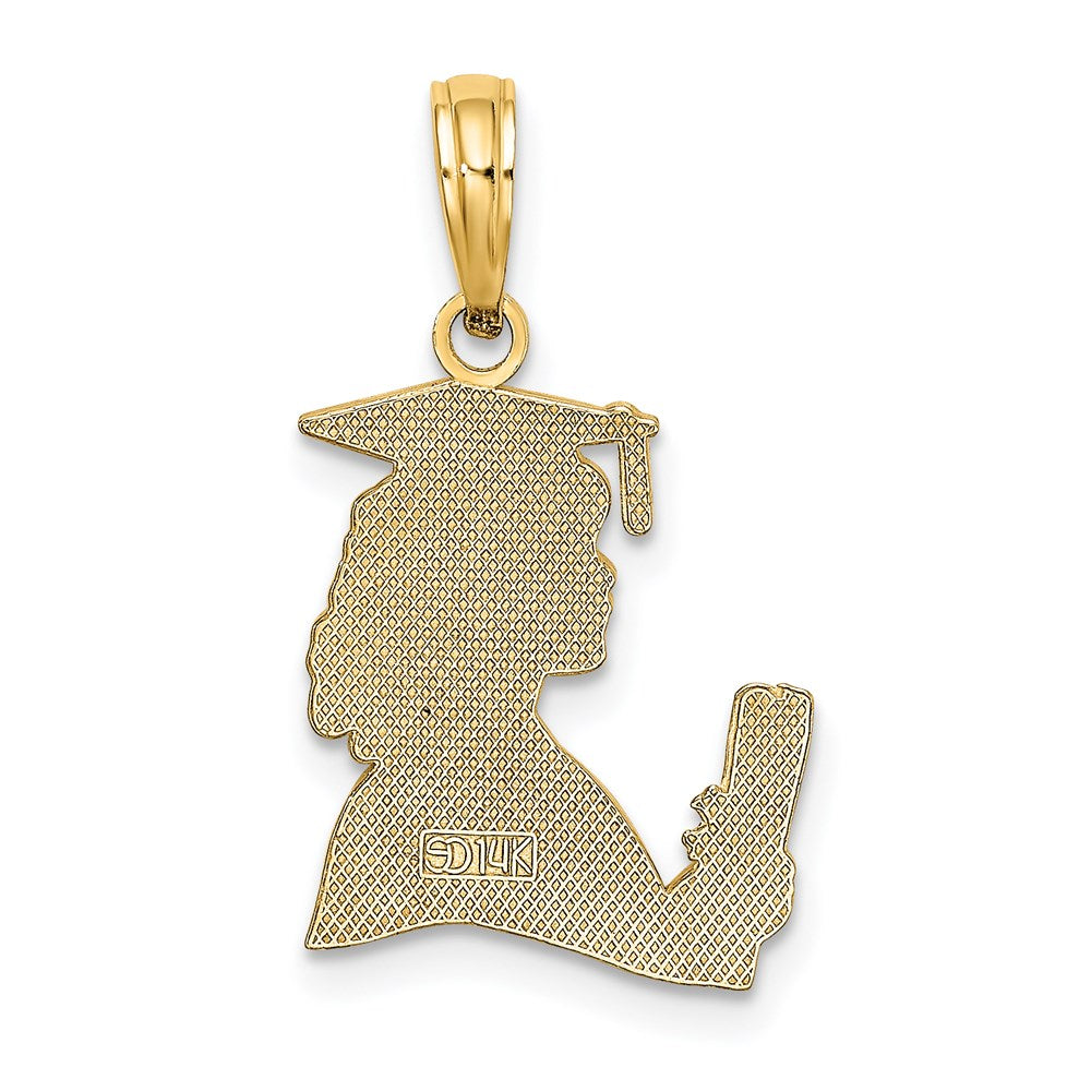 Gold Polished Graduation Pendants