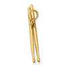 14K 3-D Moveable Drum Sticks Charm