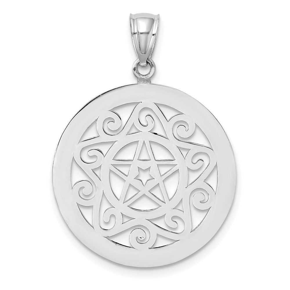 Gold Polished Filigree Pendants
