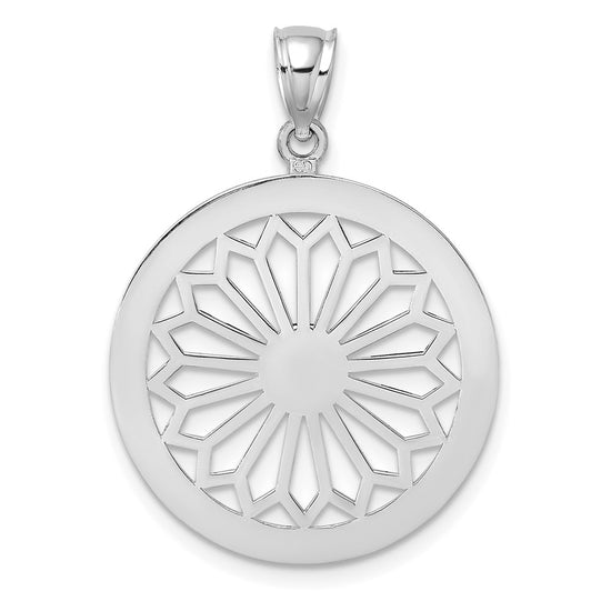 Gold Polished Filigree Pendants