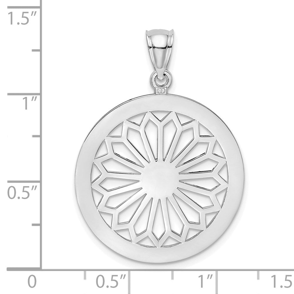 Gold Polished Filigree Pendants