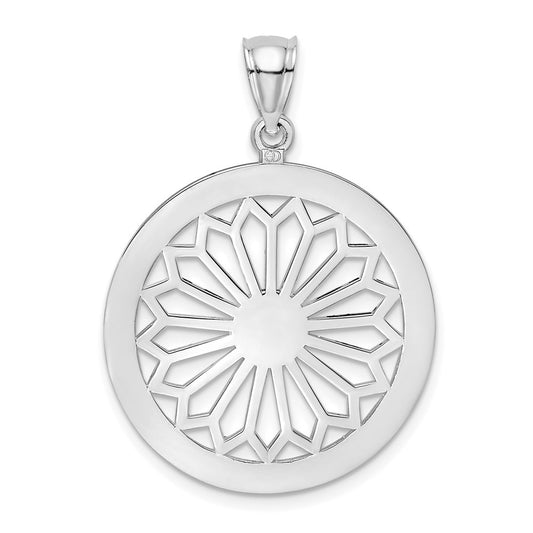 Gold Polished Filigree Pendants