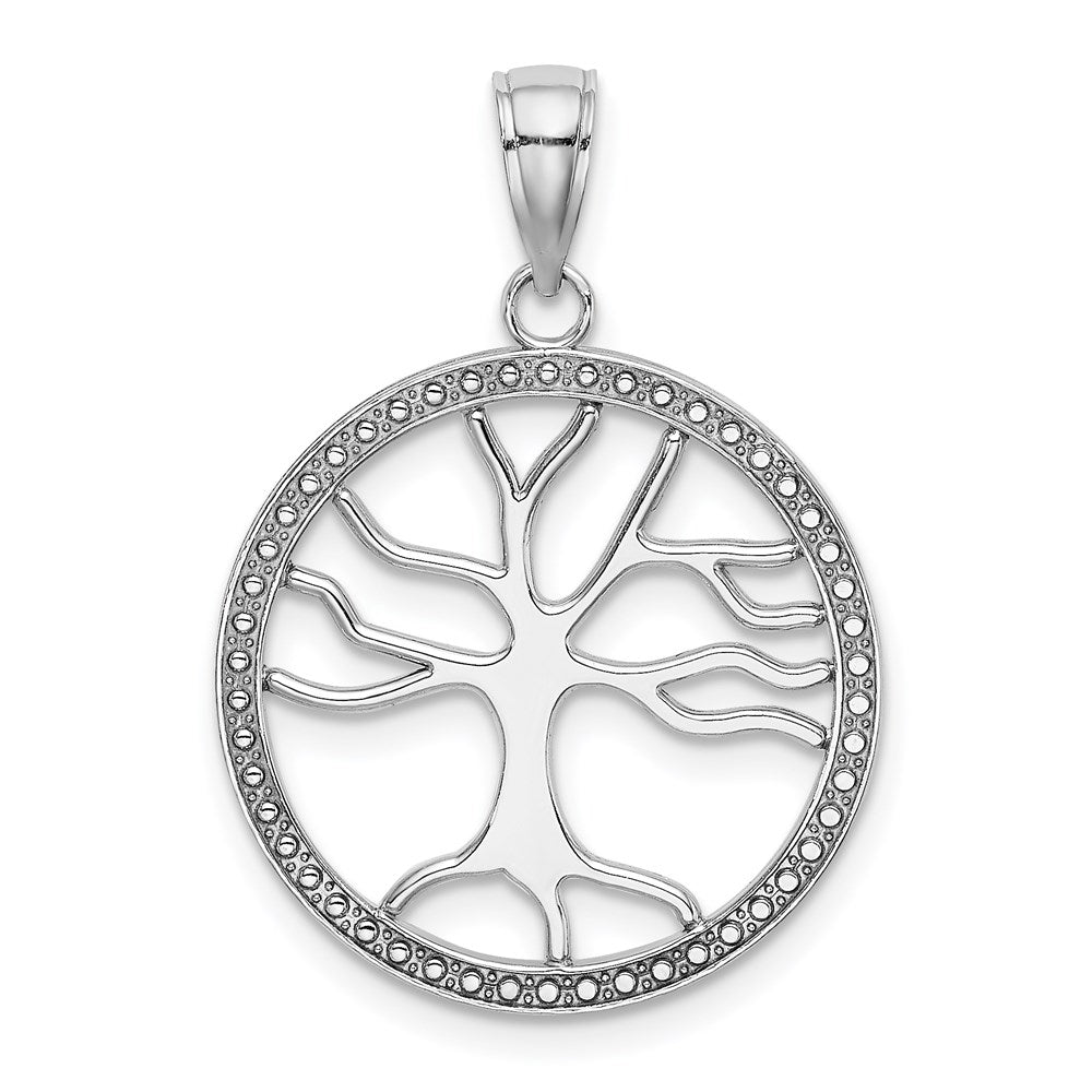 Gold Polished Tree of Life Pendants
