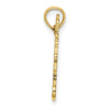 14K Cut-Out Lighthouse with Waves Charm