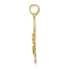 14K Lighthouse With Seagulls Charm