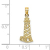 14K Lighthouse Charm