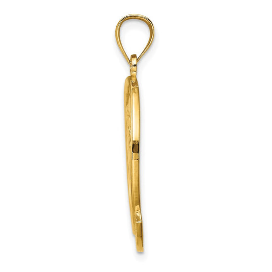 14K SARASOTA with Dolphin Sunset Scene Charm