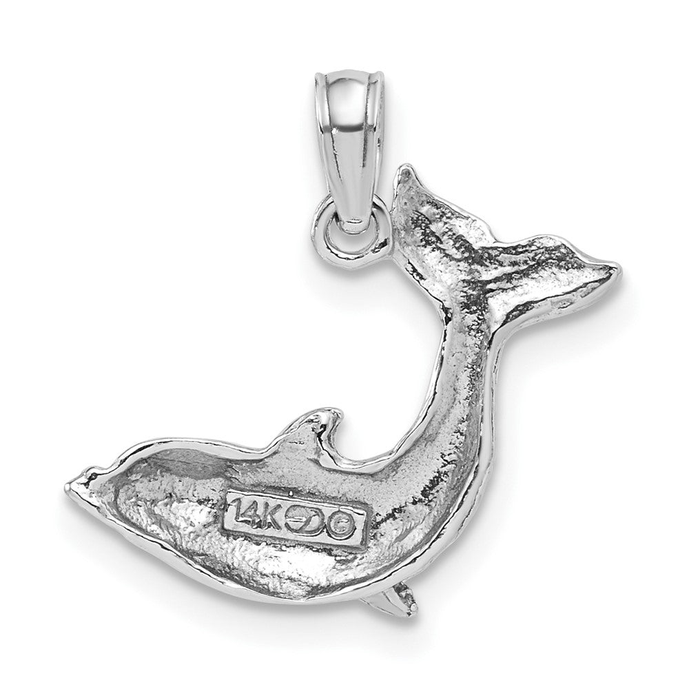 Gold Polished Dolphin Pendants