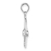 Gold Polished Propeller Pendant