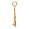 14K OCEAN CITY with Lighthouse Charm