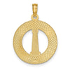 14K OCEAN CITY with Lighthouse Charm