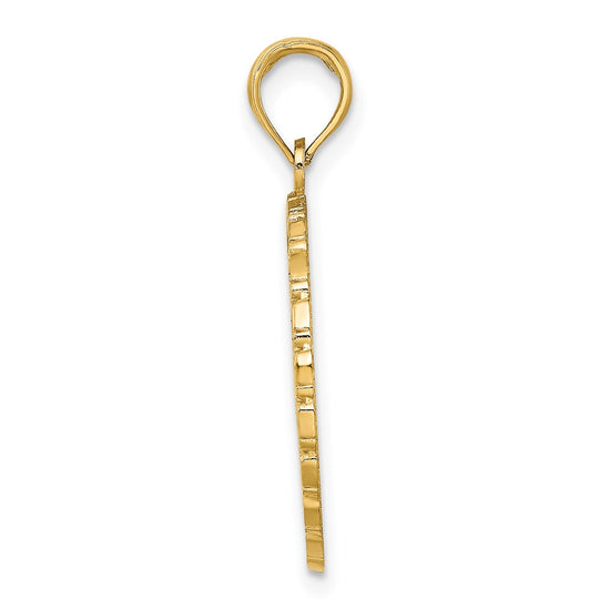 Gold Polished Hawaii Pendants