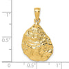 Gold Polished Sea Shell Pendants