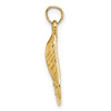Gold Polished Sea Shell Pendants