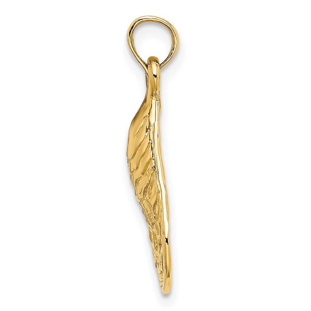 Gold Polished Sea Shell Pendants