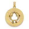 14K KENNEBUNKPORT ME Dolphins Charm