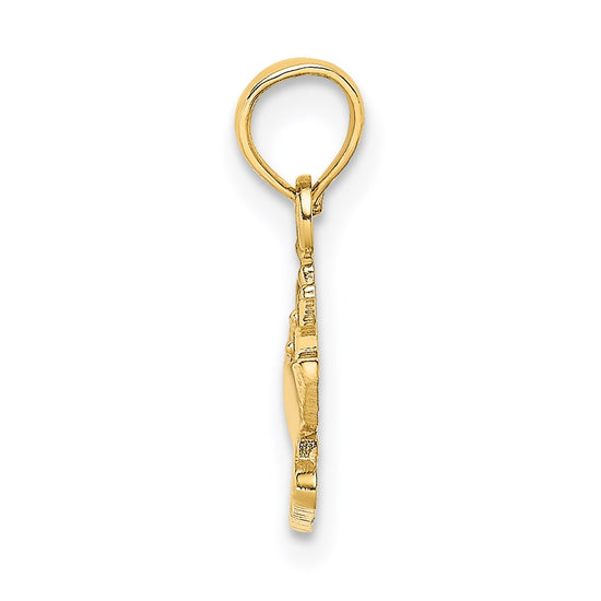 14K BAHAMAS Cruise Ship Charm
