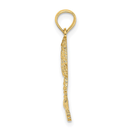 14K BAHAMAS Palm Tree Charm