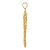 Gold Polished Seahorse Pendants