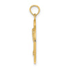 14K KEY WEST with Palm Tree Circle Charm