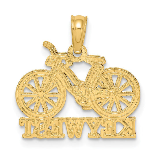 Gold Polished Key West Pendant