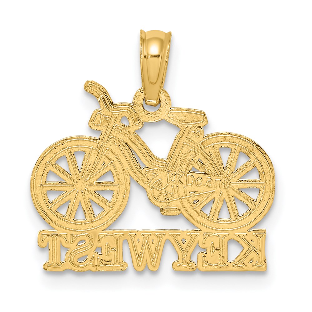 Gold Polished Key West Pendant