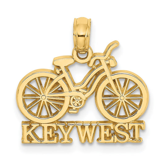 Gold Polished Key West Pendant
