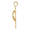 14K Multi Starfish Flip-Flop Charm