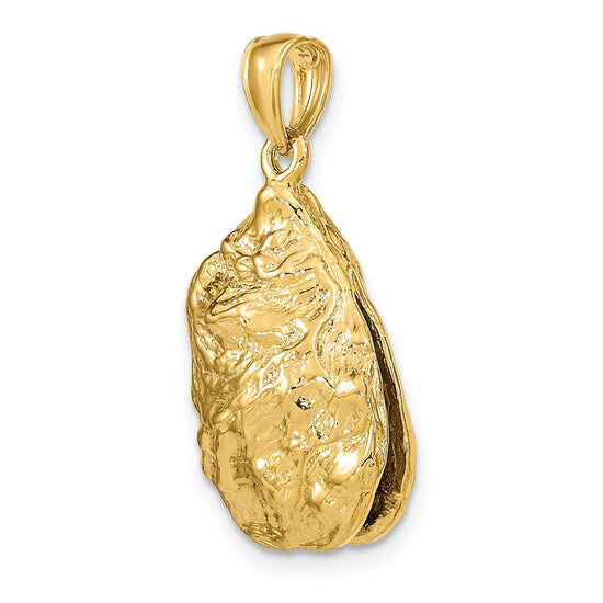 Gold Polished Sea Shell Pendants