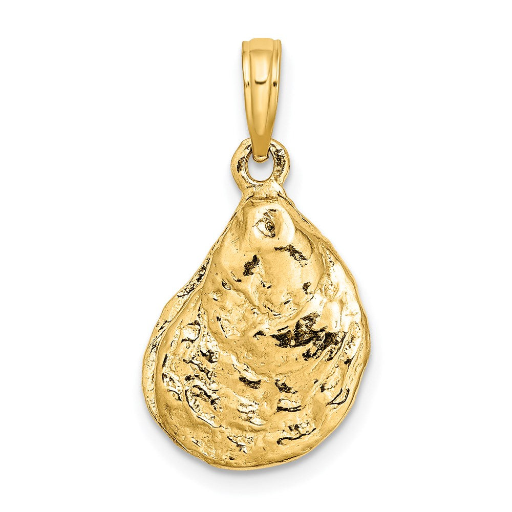 Gold Polished Sea Shell Pendants