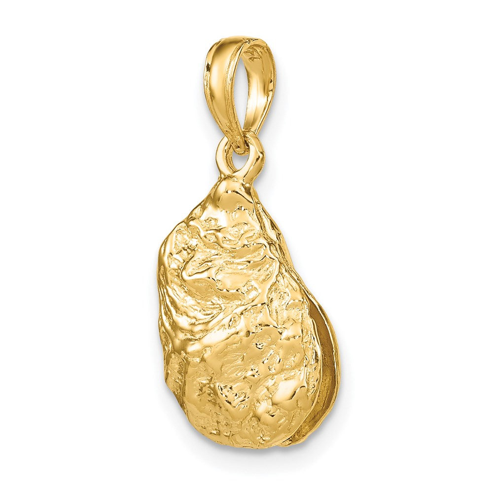 Gold Polished Sea Shell Pendants