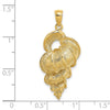 Gold Polished Sea Shell Pendants