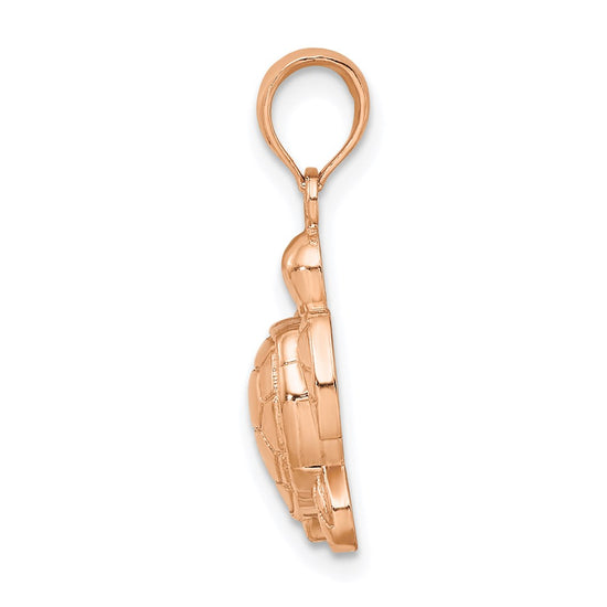 Gold Polished Turtle Pendants