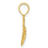 Gold Polished Fish Pendants