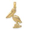 Gold Polished Sea Shell Pendants