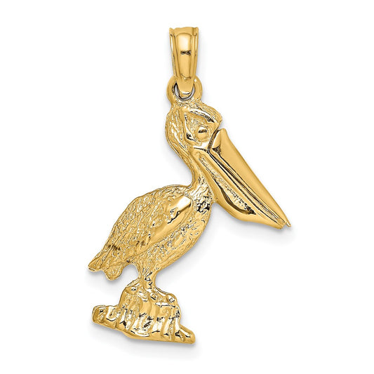 Gold Polished Sea Shell Pendants