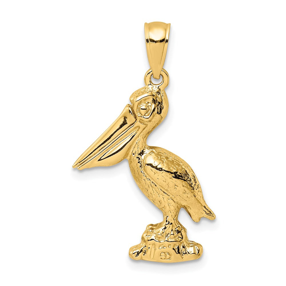 Gold Polished Sea Shell Pendants